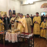 В праздник Трех Святителей Бруклинский собор благоукрасился новой утварью