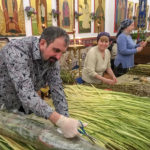 Накануне Вербного воскресенья в Бруклинский собор привезены пальмовые и вербовые ветви