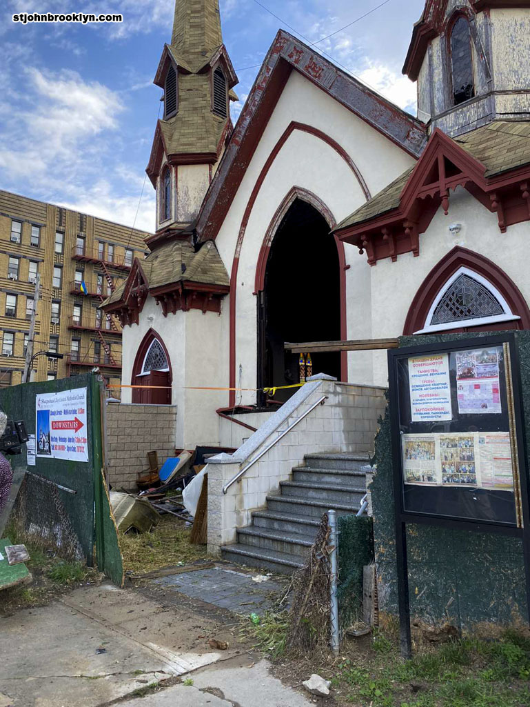 От Бруклинского собора передана помощь пострадавшей общине методистов