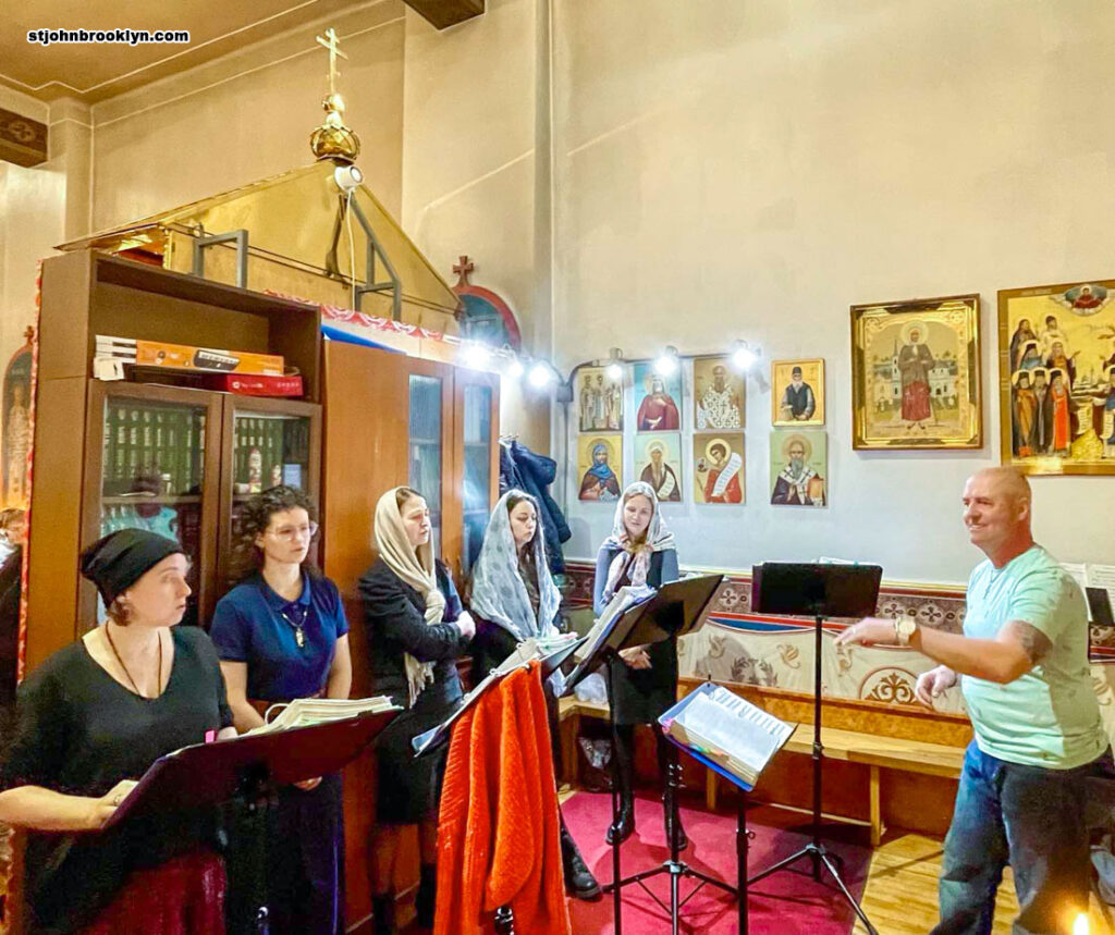 Богослужение в Неделю Торжества Православия в Бруклинском соборе