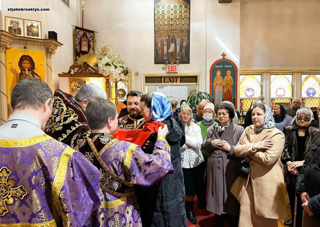 Крестопоклонная неделя в православной неделе в Бруклине