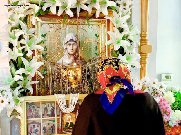 Праздник святой Матроны молитвенно отметили в православной церкви в Бруклине