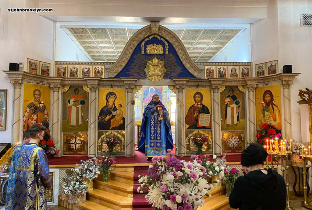 В русском соборе в Бруклине молитвенно отметили Сретение Господне