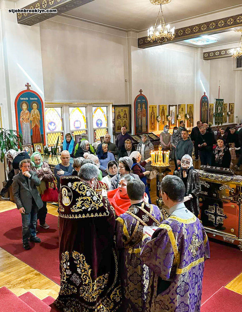 Крестопоклонная неделя в православной неделе в Бруклине