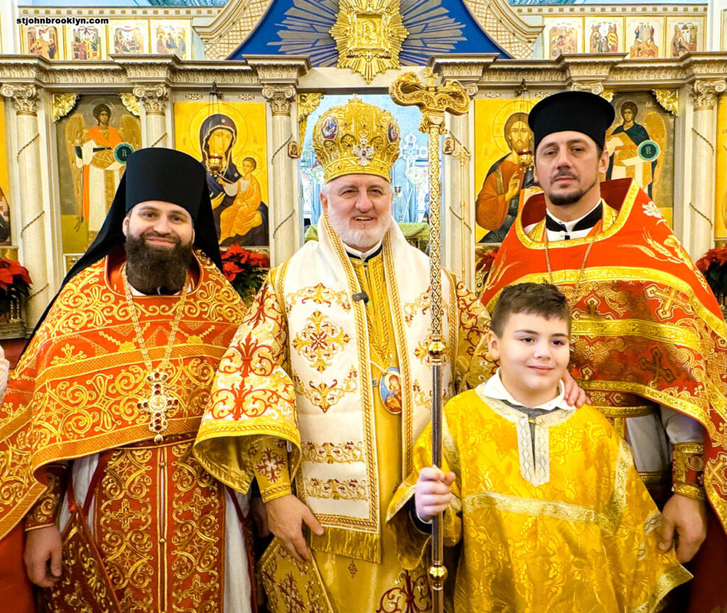 Архиепископ Елпидофор совершил Литургию в соборе святого Иоанна Предтечи в Бруклине