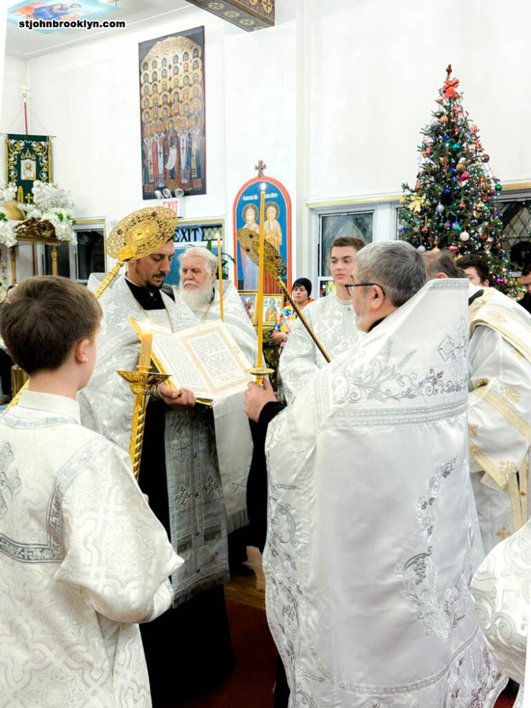 Праздник Рождества Христова отметили в Иоанно-Предтеченском соборе в Бруклине