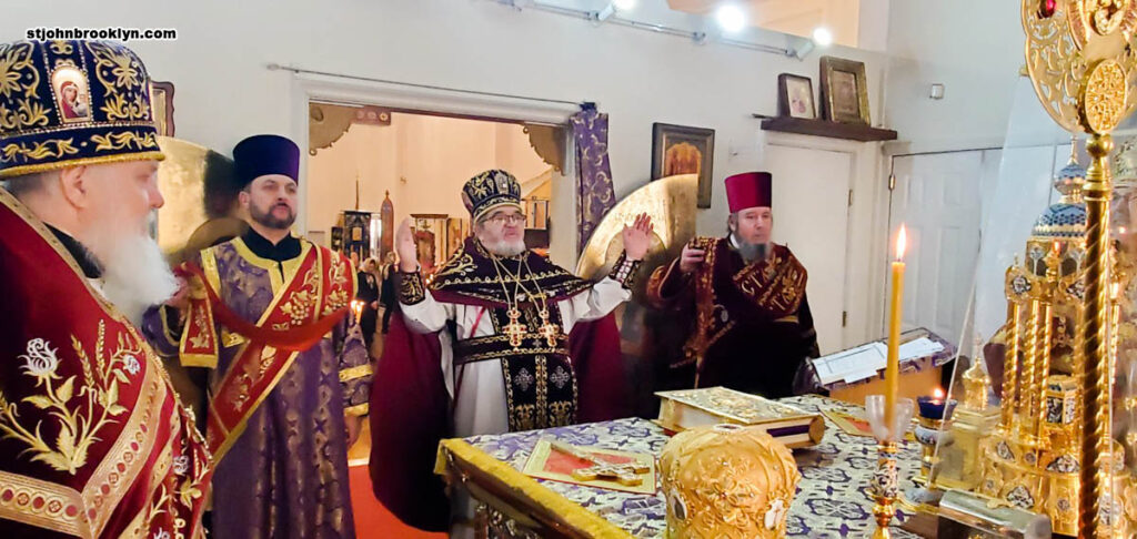 В неделю Торжества Православия в Бруклинском соборе совершили праздничное богослужение