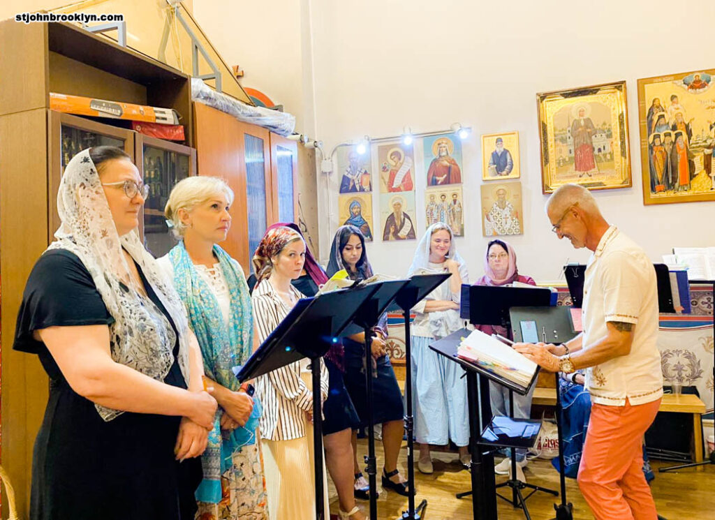 Успение Пресвятой Богородицы в православной церкви в Бруклине