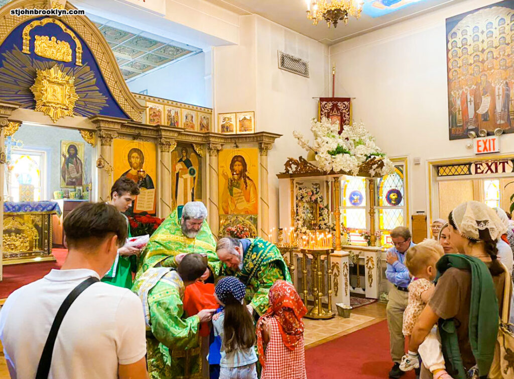 Литургия в Неделю 14-ю после Пятидесятницы и Церковное Новолетие