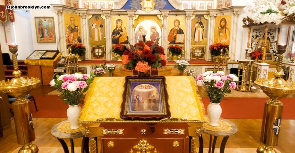 В православной церкви в Бруклине отметили Введение во храмПресвятой Богородицы