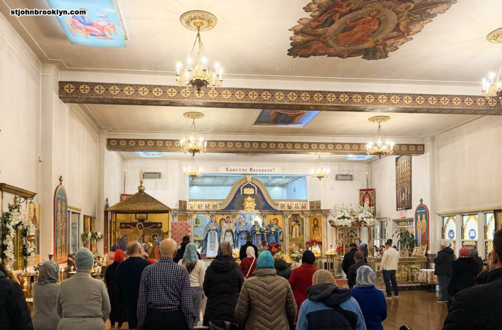 В православной церкви в Бруклине отметили Введение во храмПресвятой Богородицы