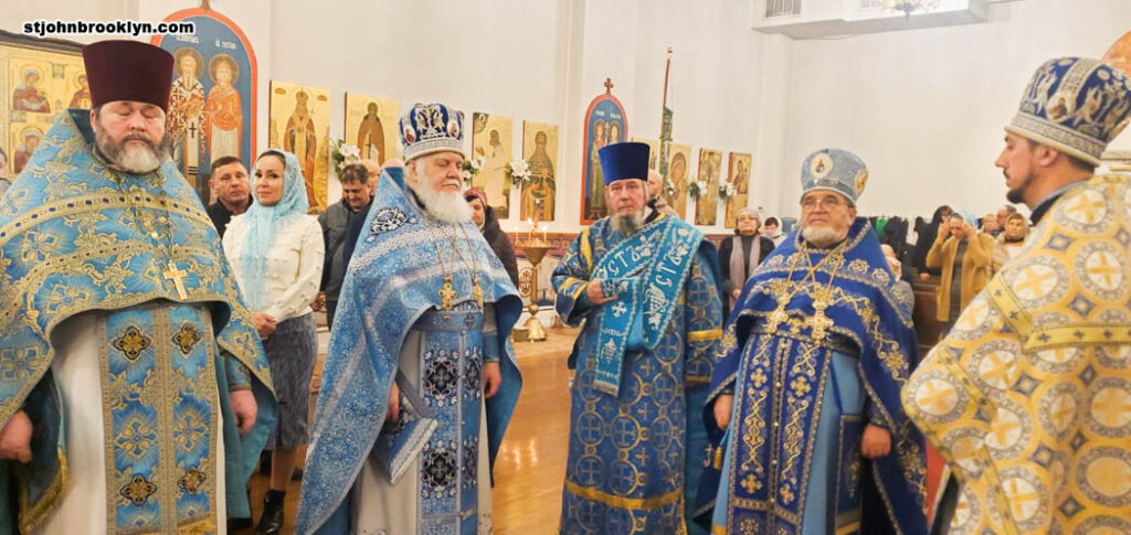 В православной церкви в Бруклине отметили Введение во храмПресвятой Богородицы