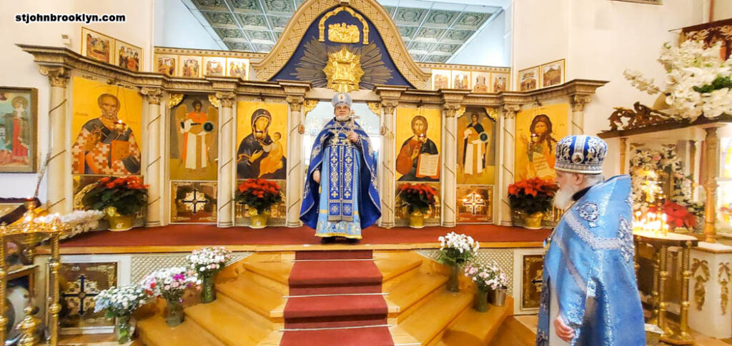 В православной церкви в Бруклине отметили Введение во храмПресвятой Богородицы