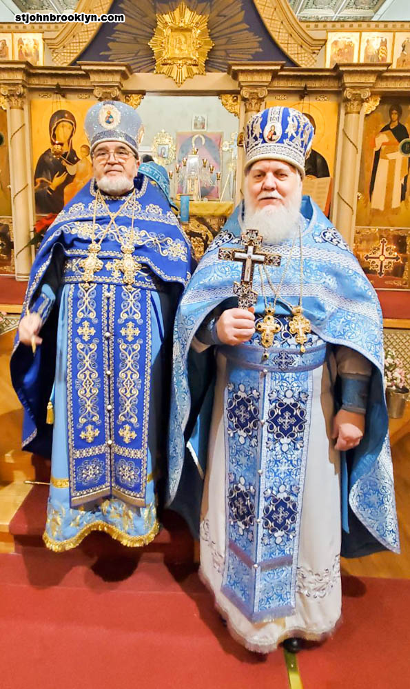 В православной церкви в Бруклине отметили Введение во храмПресвятой Богородицы