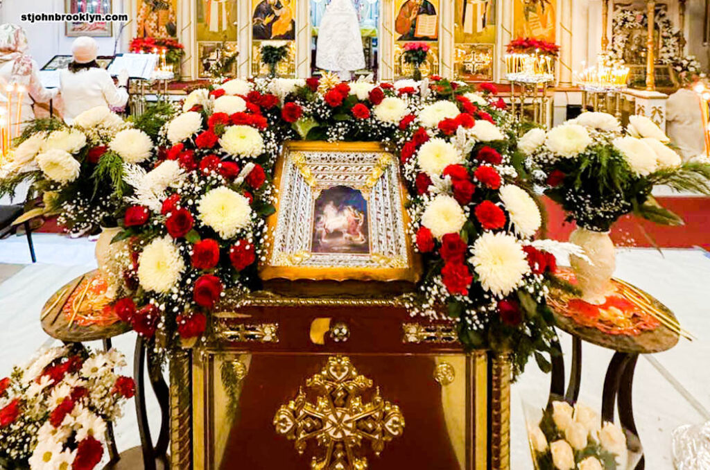 Праздничными богослужениями в Иоанно-Предтеченском соборе в Бруклине отметили Рождество Христово