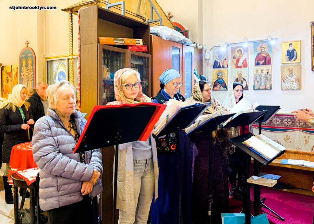 Праздничными богослужениями в Иоанно-Предтеченском соборе в Бруклине отметили Рождество Христово