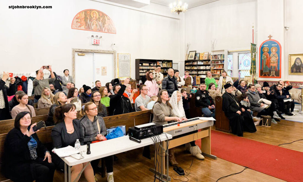 Детский рождественский праздник в воскресной школе прп. Сергия Радонежского в Бруклине