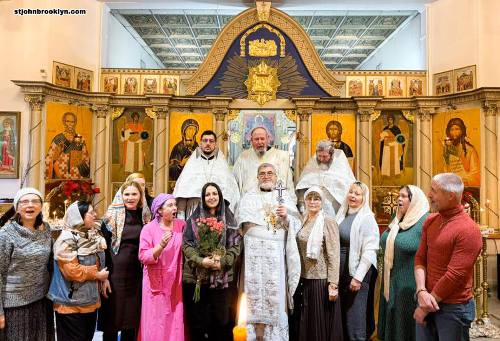 Крещение Господне торжественно отметили в Иоанно-Предтеченском соборе Бруклина