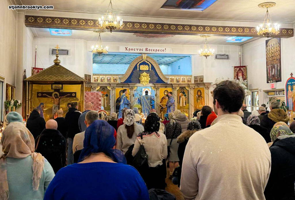 Праздник Сретения Господня отметили в православной церкви в Бруклине