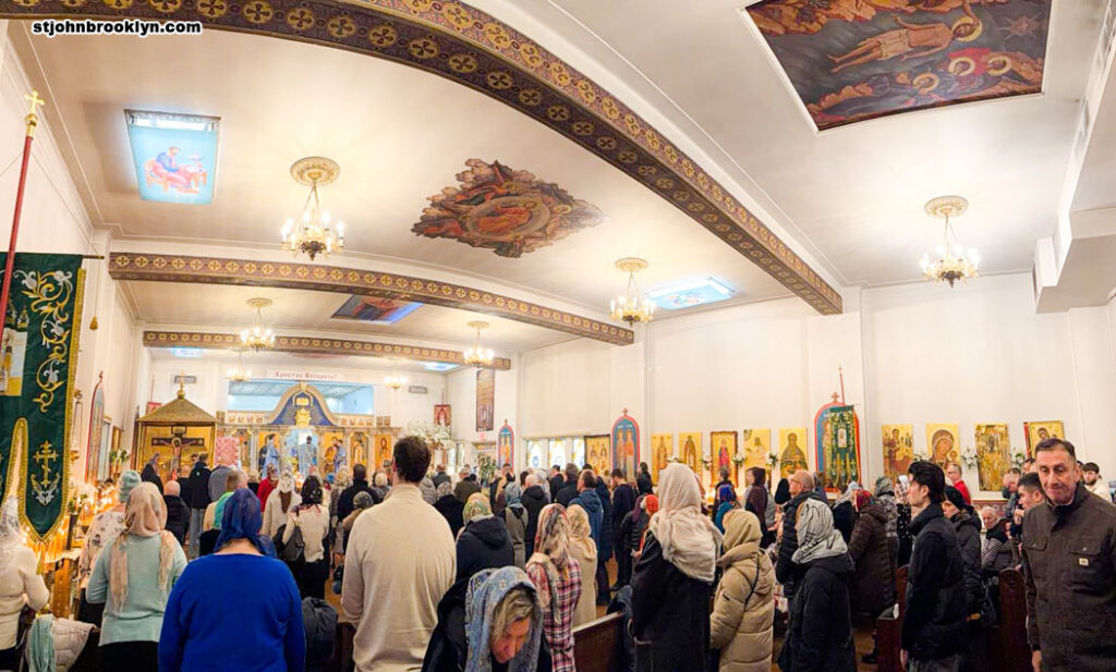 Праздник Сретения Господня отметили в православной церкви в Бруклине