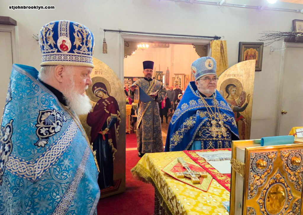 Праздник Сретения Господня отметили в православной церкви в Бруклине