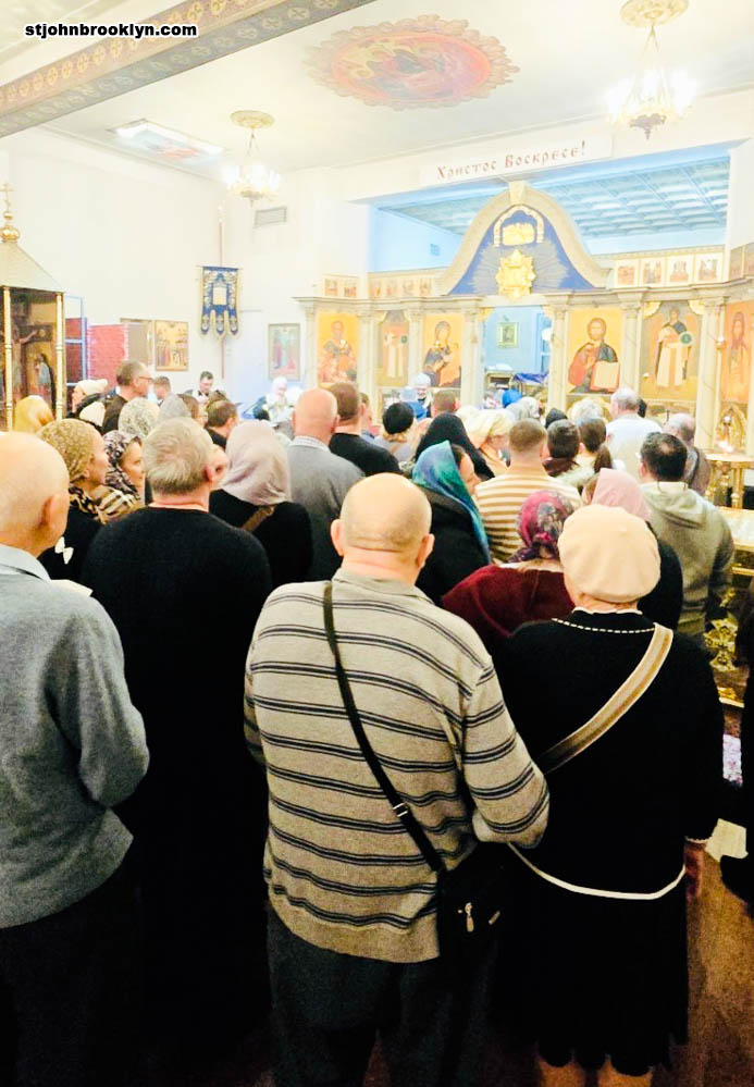 В Соборе святого Иоанна Предтечи в Бруклине молитвенно отметили Неделю Торжества Православия