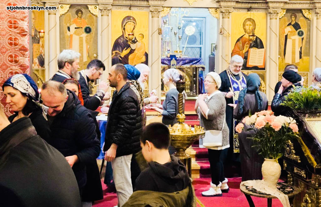 В православной церкви в Бруклине совершено Таинство Соборования