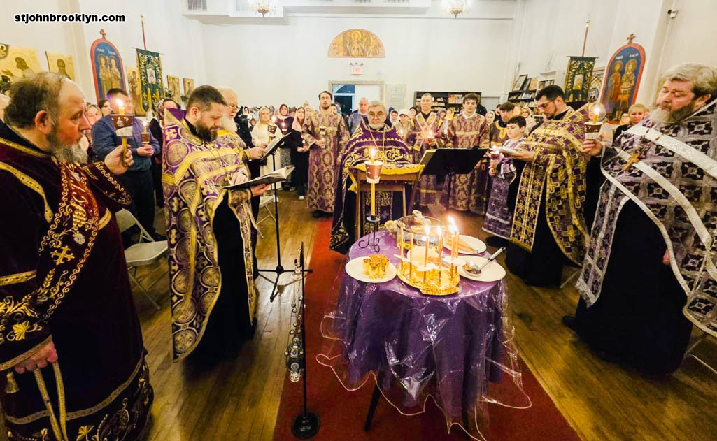 В православной церкви в Бруклине совершено Таинство Соборования