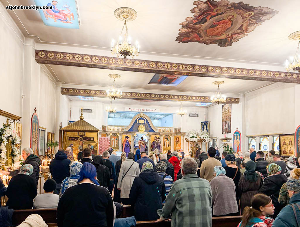В Соборе святого Иоанна Предтечи в Бруклине молитвенно отметили Неделю Торжества Православия