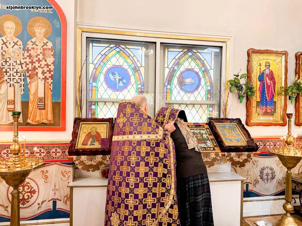 В Соборе святого Иоанна Предтечи в Бруклине молитвенно отметили Неделю Торжества Православия