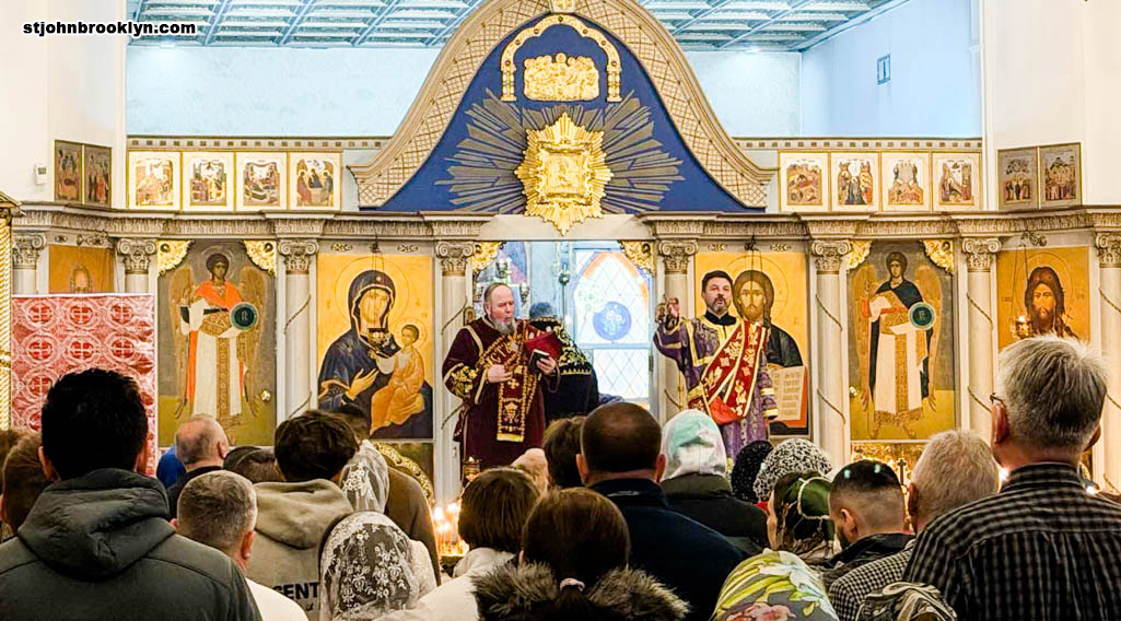 В Соборе святого Иоанна Предтечи в Бруклине молитвенно отметили Неделю Торжества Православия