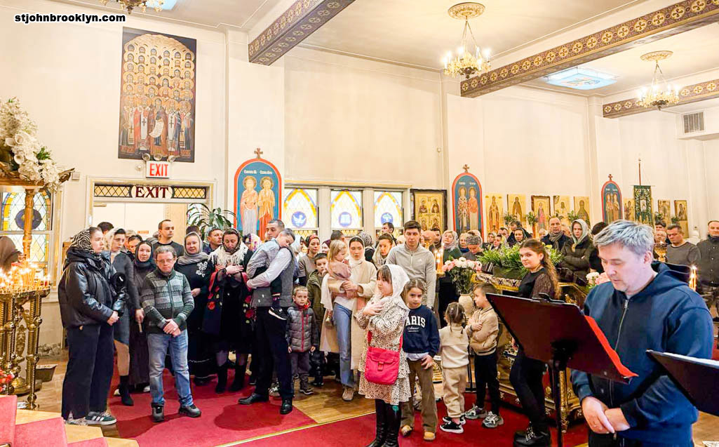 В Соборе святого Иоанна Предтечи в Бруклине молитвенно отметили Неделю Торжества Православия
