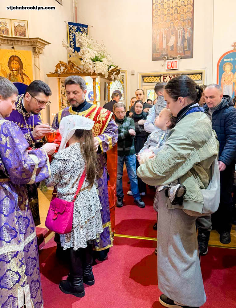 В Соборе святого Иоанна Предтечи в Бруклине молитвенно отметили Неделю Торжества Православия