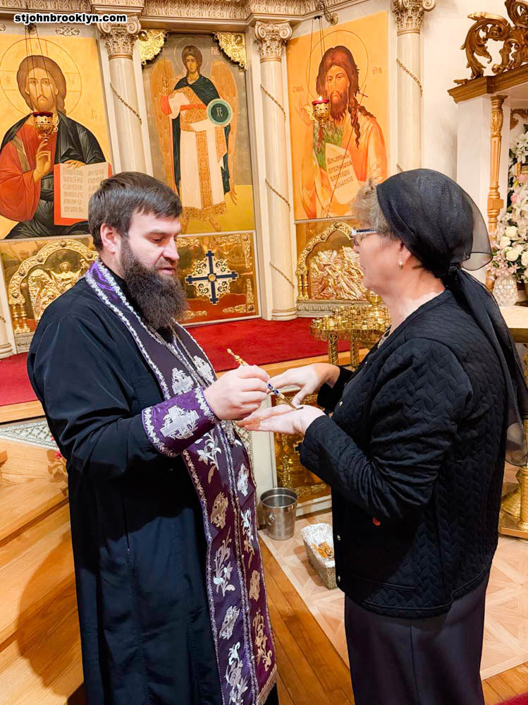 В православной церкви в Бруклине совершено Таинство Соборования