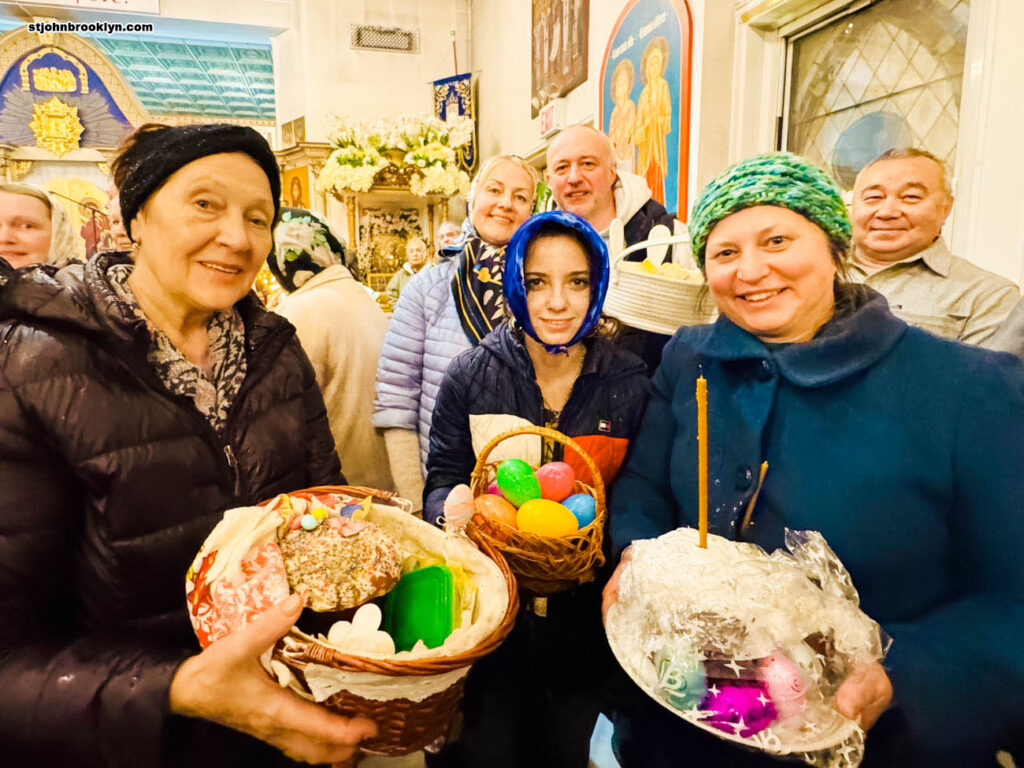 Пасха в Бруклине: Светлое Христово Воскресение торжественно отметили в Иоанно-Предтеченском соборе