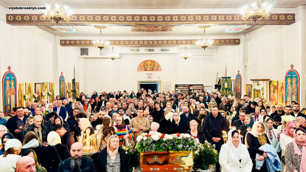 Пасха в Бруклине: Светлое Христово Воскресение торжественно отметили в Иоанно-Предтеченском соборе