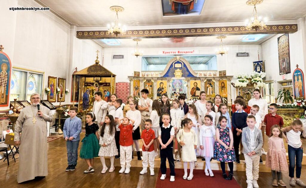 Воспитанники детской школы выступили с праздничным пасхальным концертом