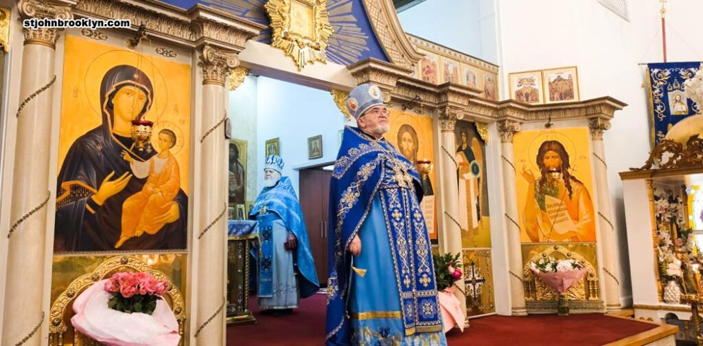 Праздник Успения Пресвятой Богородицы отметили в православном соборе в Бруклине