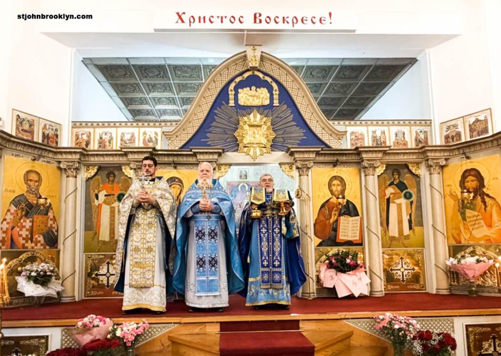 Праздник Успения Пресвятой Богородицы отметили в православном соборе в Бруклине