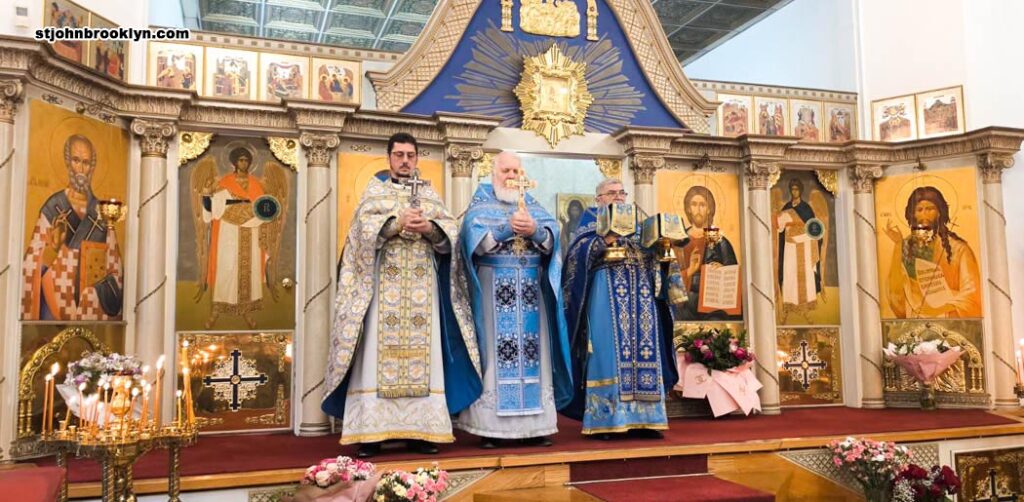 Праздник Успения Пресвятой Богородицы отметили в православном соборе в Бруклине