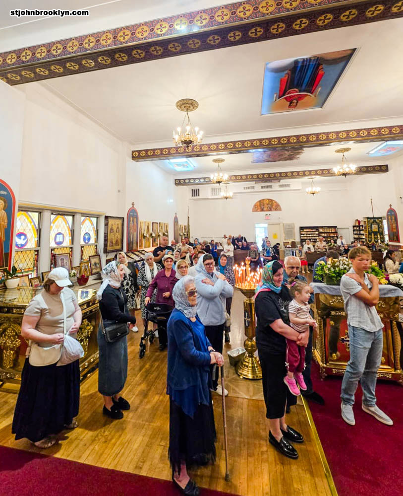 Праздник Рождества Пресвятой Богородицы отметили в православном соборе в Бруклине
