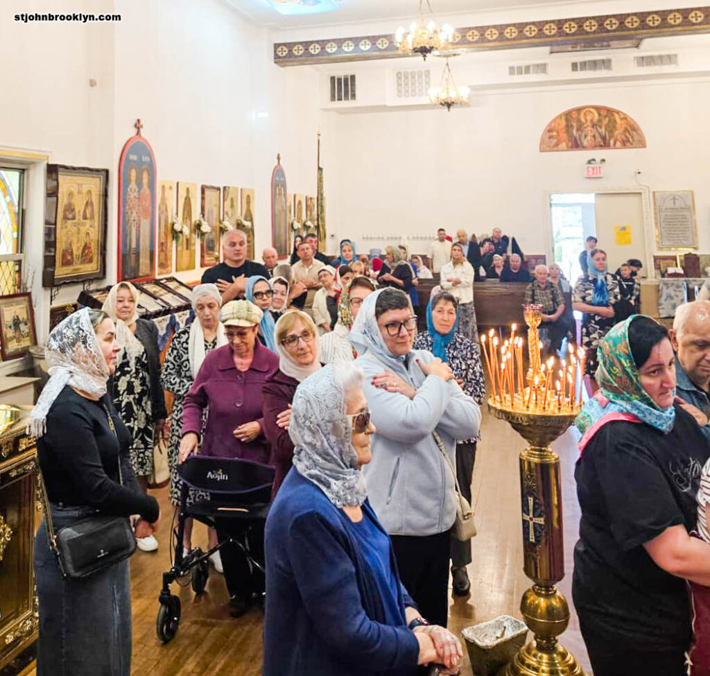 Праздник Рождества Пресвятой Богородицы отметили в православном соборе в Бруклине