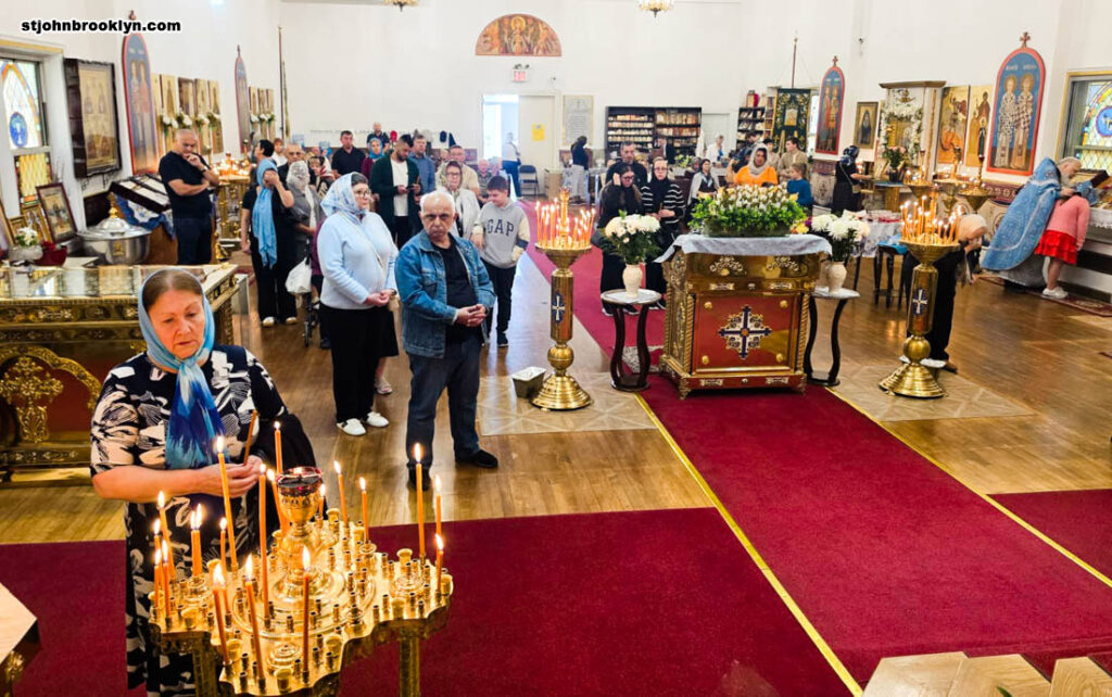 Праздник Рождества Пресвятой Богородицы отметили в православном соборе в Бруклине